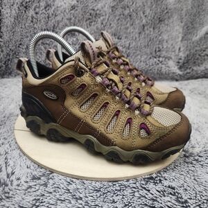 Oboz Sawtooth II Brown Hiking Low Top Boots Women's Size 6.5